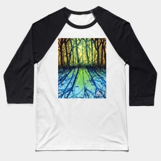 'Blue Ridge Rumination #14' Baseball T-Shirt